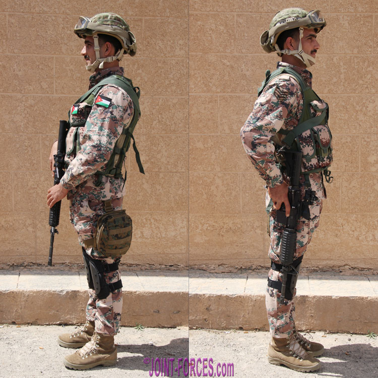 Jordan Armed Forces modernization continues with wide scale issue of new  KA2 Digital Camouflage