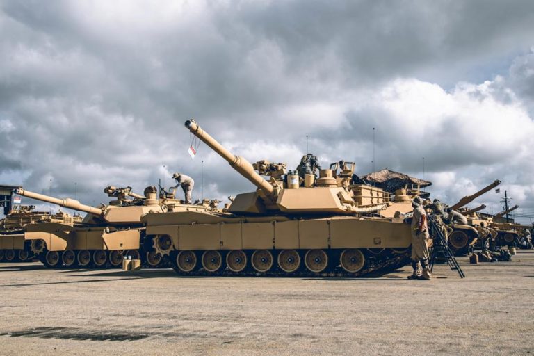 First Abrams M1A2C SEP v3 Tanks Issued | Joint Forces News