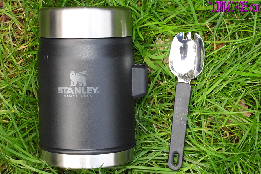 Stanley The Legendary Classic Thermos Lunch box + Spork 400 ml - Hammertone  Green